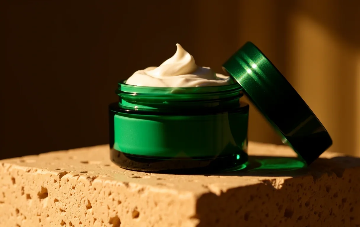 Collagen cream detail